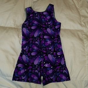 Girls dance or gym leotard